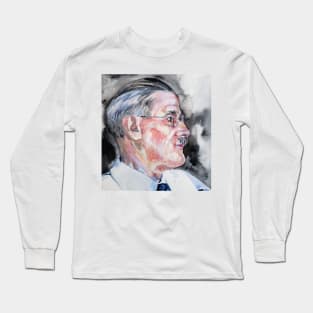 JAMES JOYCE - watercolor portrait Long Sleeve T-Shirt